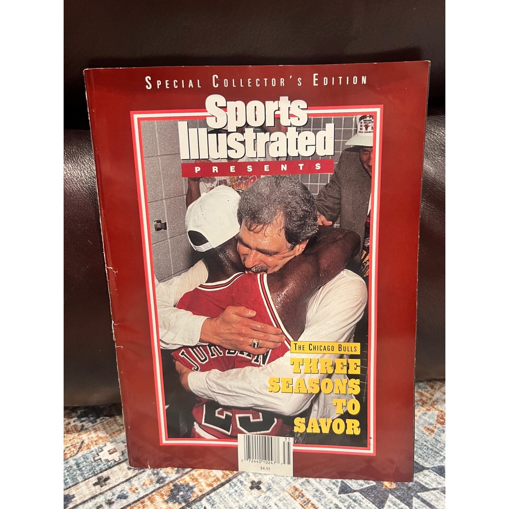 Sports Illustrated Presents 3 Seasons To Savor 1993 Chicago Bulls Basketball EUC